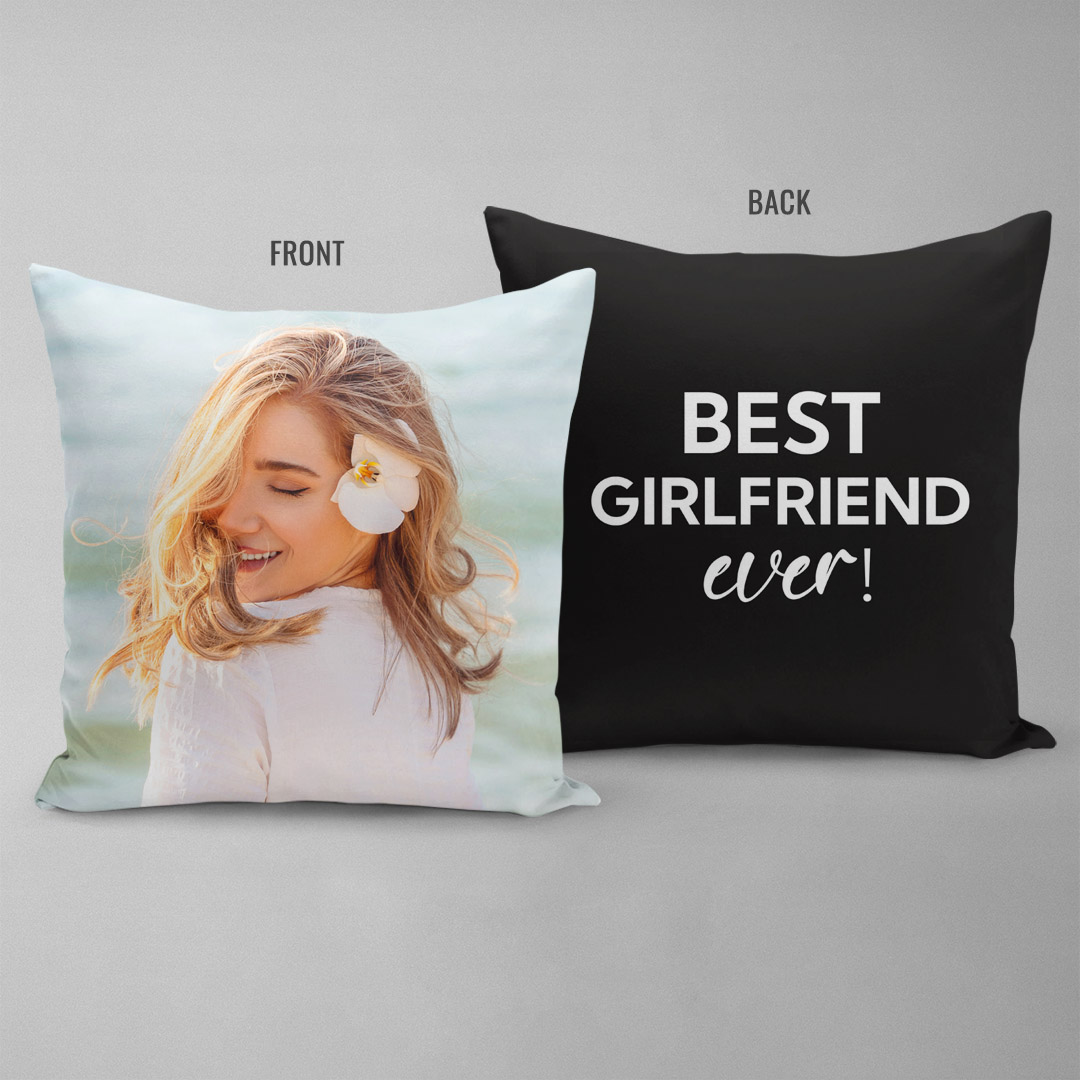 Best Girlfriend Double Sided Pillow