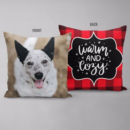 Warm & Cozy Double Sided Pillow
