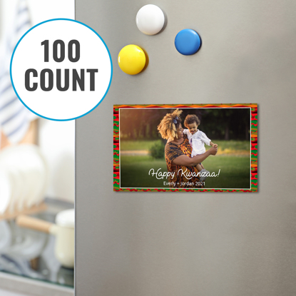 Happy Kwanzaa Magnet (100-pack)