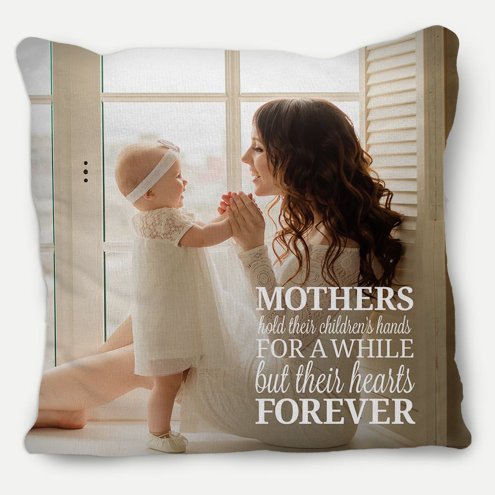 Picture of Mom Has My Heart Pillow