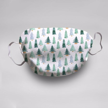 Pine Tree Face Mask