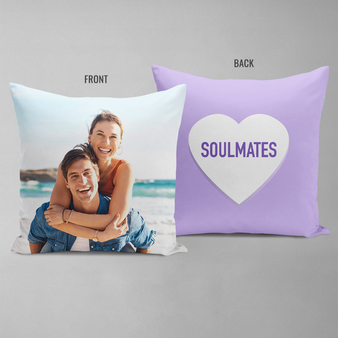 Soulmates Double Sided Pillow