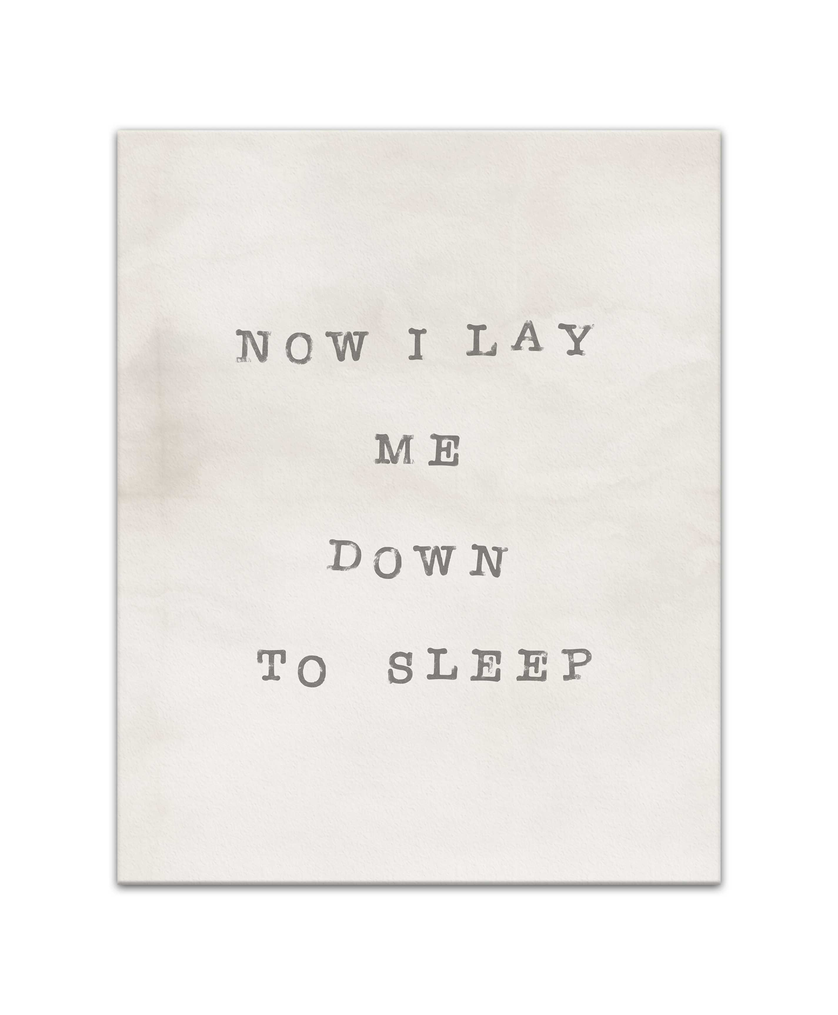 Picture of Now I Lay Me Down To Sleep 16x20 Canvas Wall Art