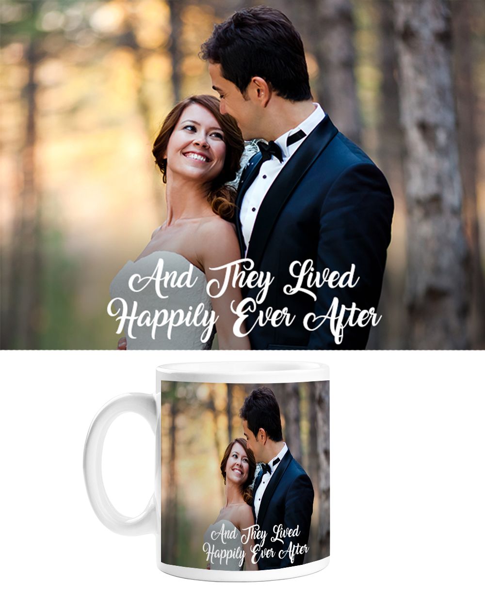 Picture of Happily Ever After Mug with Custom Image