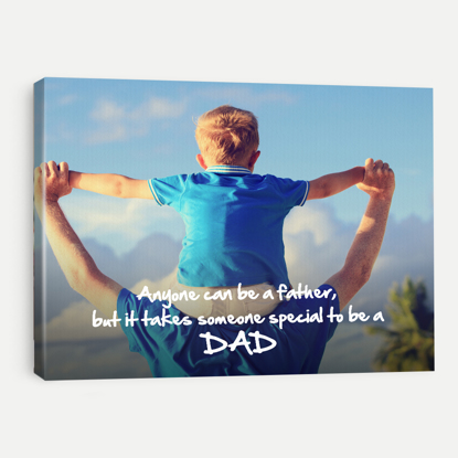 Special Dad Quotes Canvas