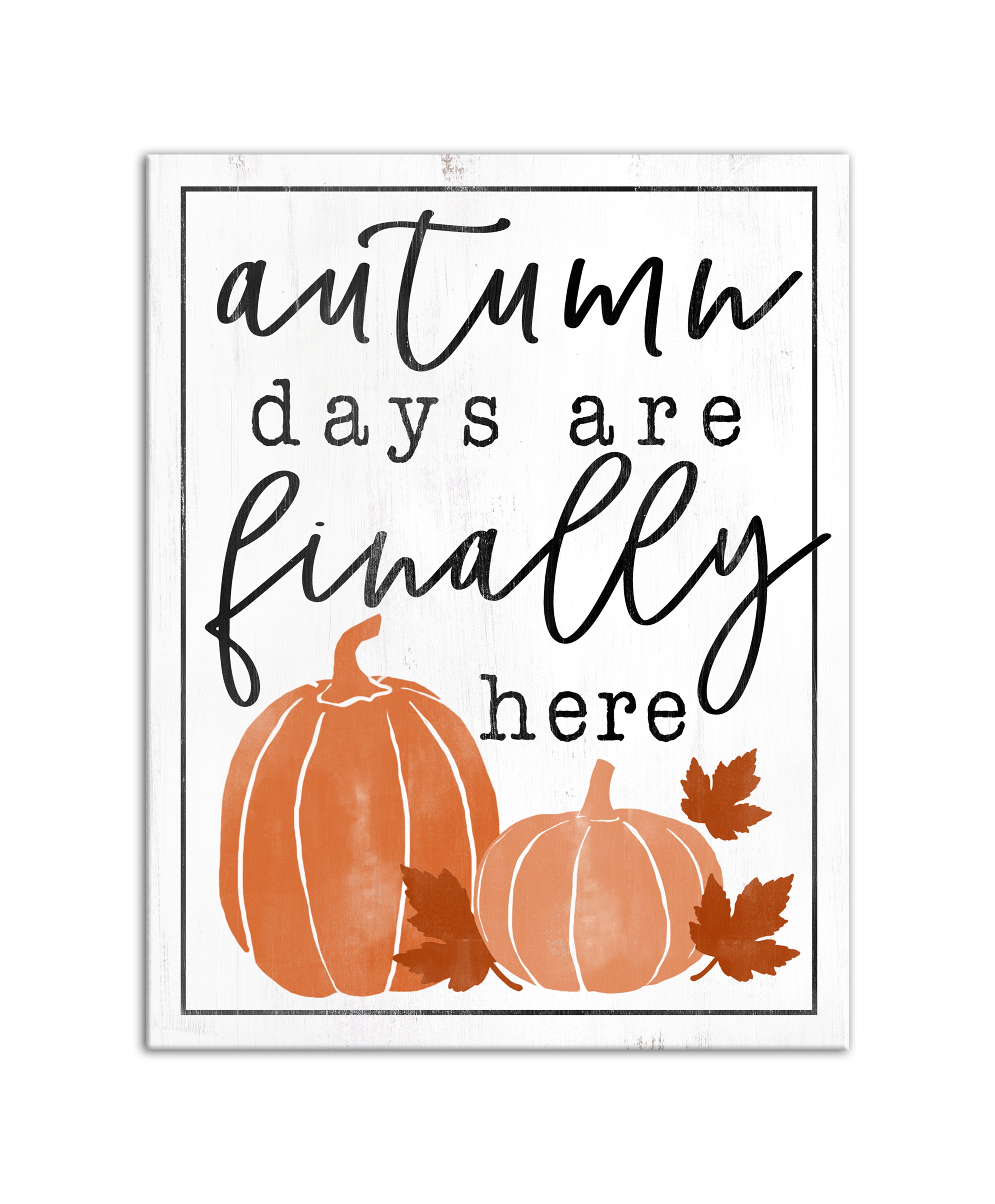 Picture of Autumn Days 11x14 Canvas Wall Art