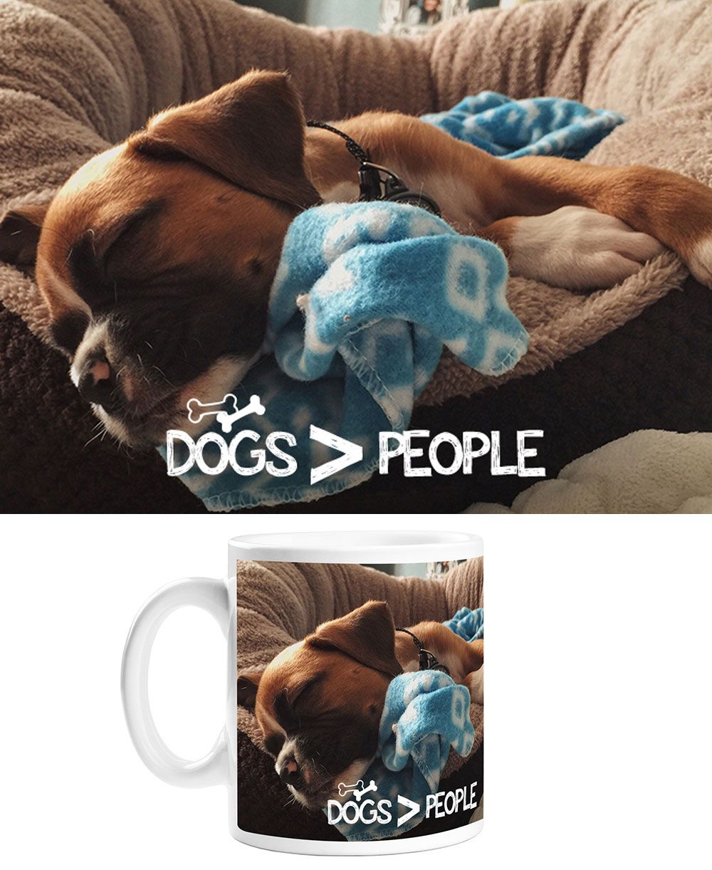 Picture of Dogs > People Mug