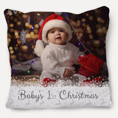 Picture of Baby's First Christmas Pillow