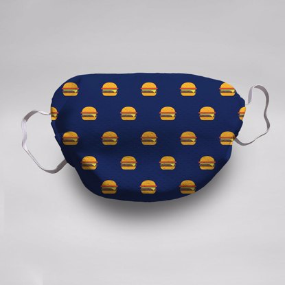 Cheeseburgers Face Mask (5-pack)