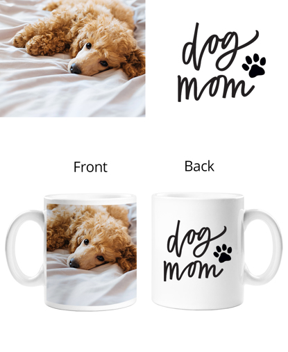 Dog Mom Double Sided Mug