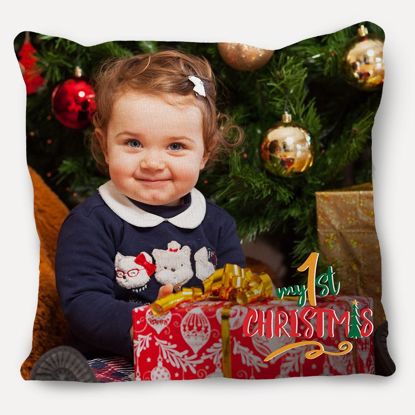 Picture of Baby's 1st Christmas Pillow