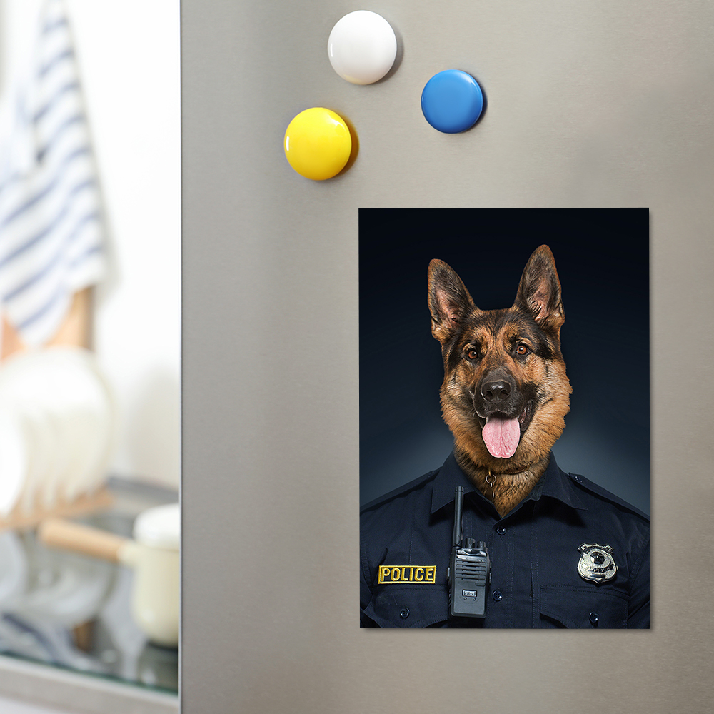 Essential Pet Magnet - Police