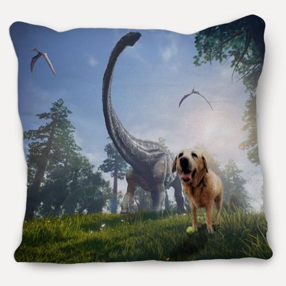 Picture of Adventure Pets Pillow - Dino Park