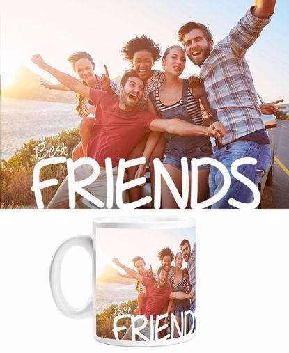 Picture of Custom Best Friend Mug with Personalized Image