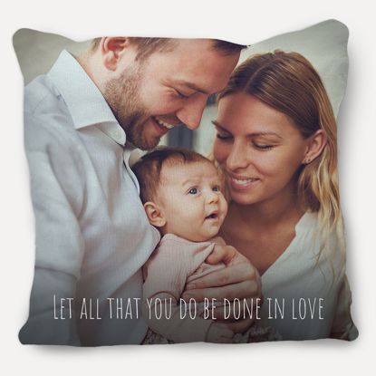 Picture of Let All That You Do Be Done In Love Pillow