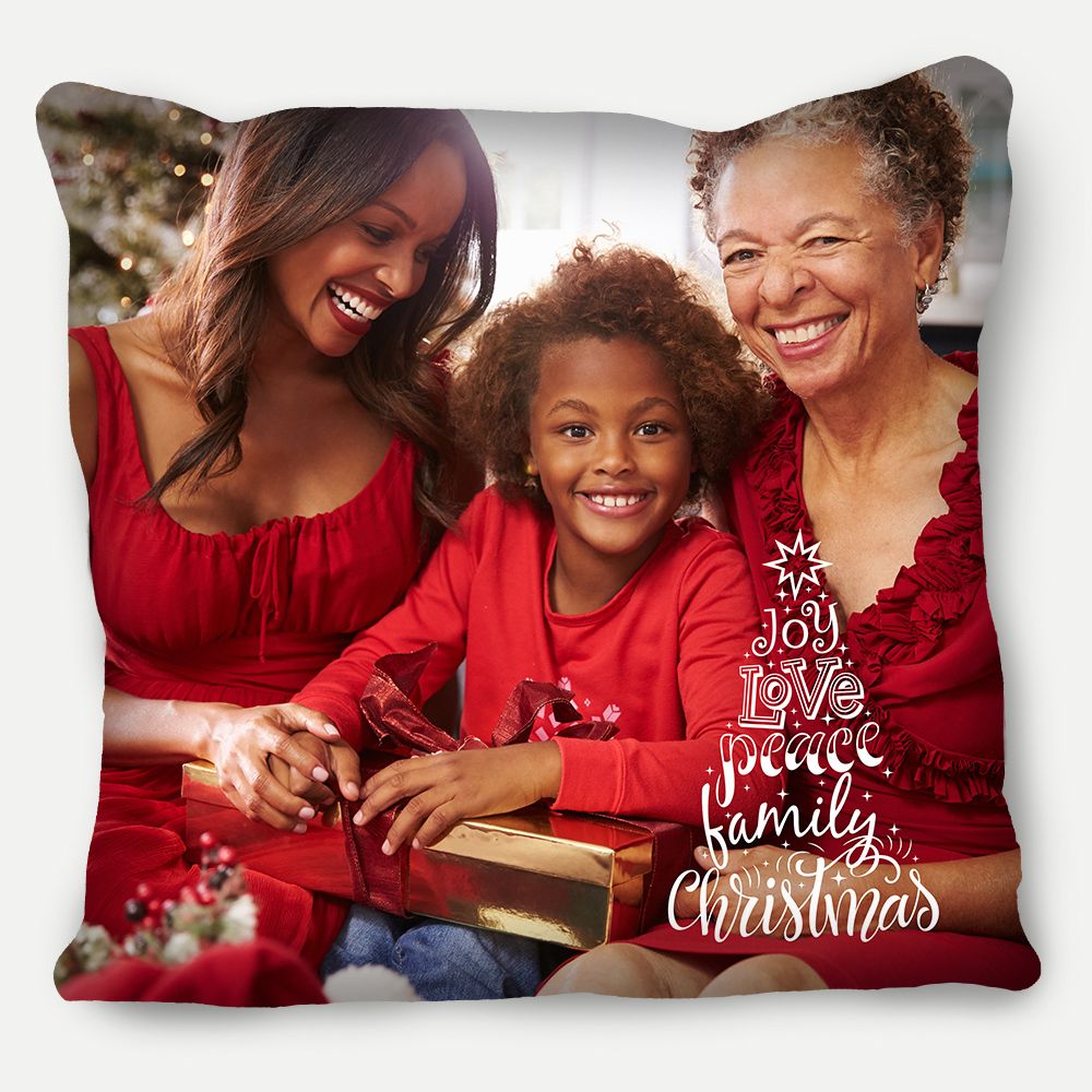 Picture of Joy Love Peace Family Pillow
