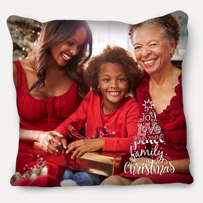 Picture of Joy Love Peace Family Pillow