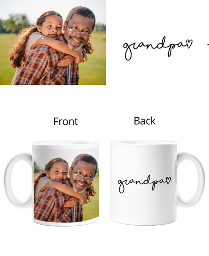 Picture of Grandpa Double Sided Mug