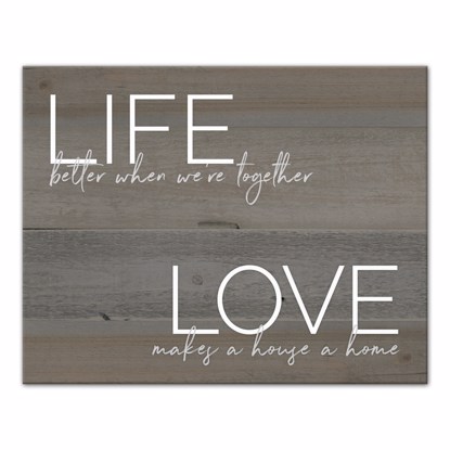 Picture of Life And Love 11x14 Canvas Wall Art
