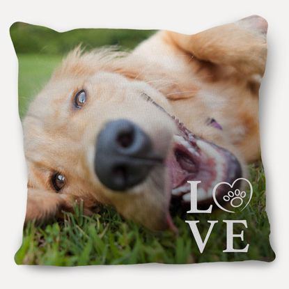 Picture of Personalized Dog Pillow with Custom Image
