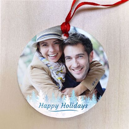 Picture of Happy Holidays Ceramic Ornament